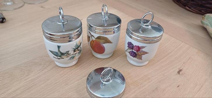 Originele egg coddlers Royal Worcester, Antiek en Kunst, Curiosa en Brocante, Ophalen of Verzenden