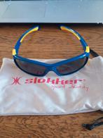 Slokker Kinder(sport)zonnebril - Blauw/Geel, Kinderen en Baby's, Kindermode-accessoires, Ophalen of Verzenden, Zo goed als nieuw