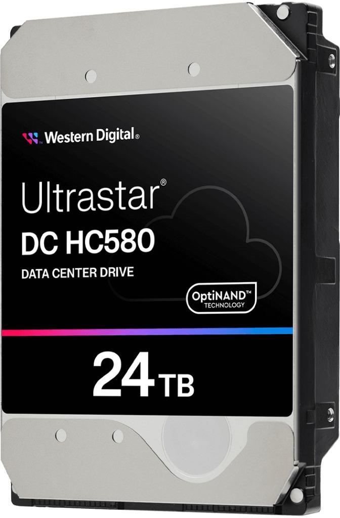 WD DC HC 580 24Tb, Computers en Software, Harde schijven, Zo goed als nieuw, Desktop, Intern, HDD, SATA, Ophalen of Verzenden