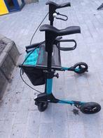 rollator toppro trojo G2 maat.s  kleur blauw met tas, Diversen, Rollators, Ophalen of Verzenden, Gebruikt