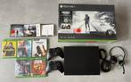 Xbox One X 1TB met 2 controllers + 8 topgames + headset, Spelcomputers en Games, Avontuur en Actie, Vanaf 18 jaar, 2 spelers, Ophalen of Verzenden