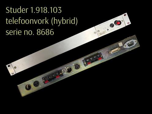 STUDER PROFESSIONELE TELEFOONVORK, Audio, Tv en Foto, Professionele Audio-, Tv- en Video-apparatuur, Zo goed als nieuw, Audio