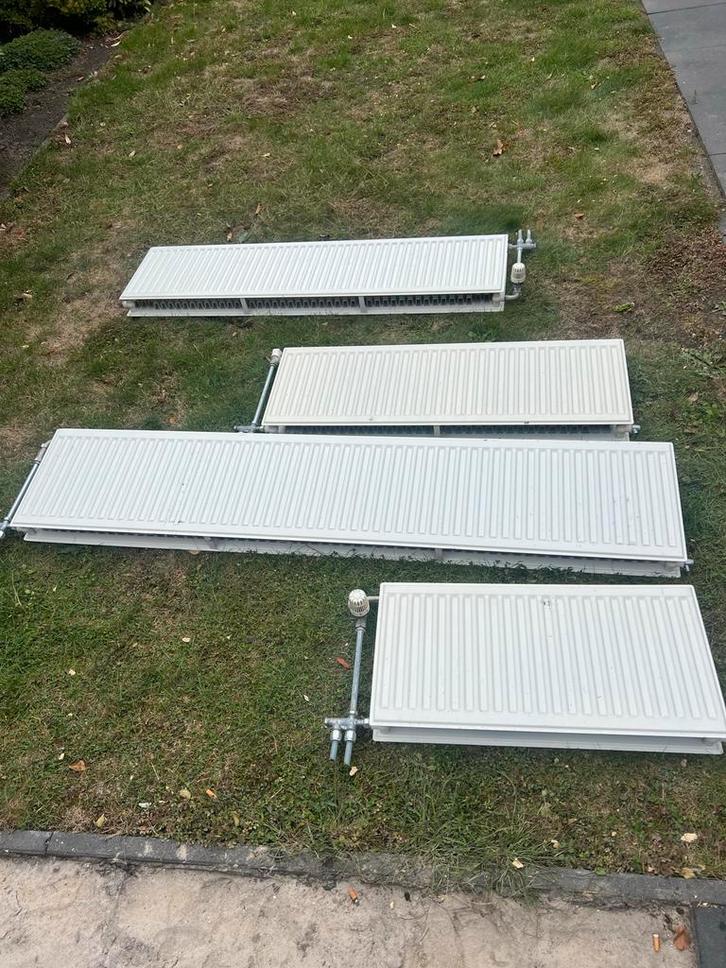 Witte Radiatoren - Verschillende Maten, Doe-het-zelf en Verbouw, Verwarming en Radiatoren, Gebruikt, Radiator, 200 tot 500 watt