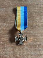 Miniatuur Officierskruis / Jeneverkruis 25 jaar, Verzamelen, Militaria | Algemeen, Ophalen of Verzenden, Landmacht, Nederland