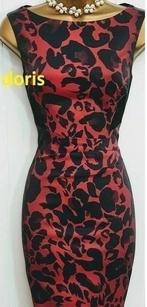 mooi print jurk karen Millen maat 8/36, Karen Millen, Zwart, Ophalen of Verzenden, Zo goed als nieuw