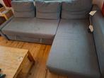 3 persoons bank, 2 persoonsslaapbank met opbergruimte, Gebruikt, Tweepersoons, Ophalen of Verzenden, Overige maten