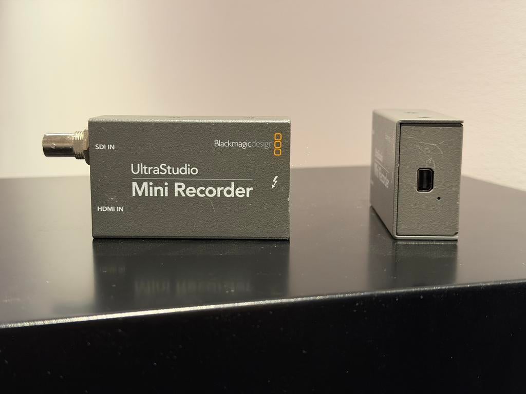 Blackmagic mini recorder (1 beschikbaar), Ophalen of Verzenden, Zo goed als nieuw