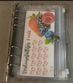 A6 binder doorzichtig met challenges om te sparen voor eten, Ophalen of Verzenden, Nieuw