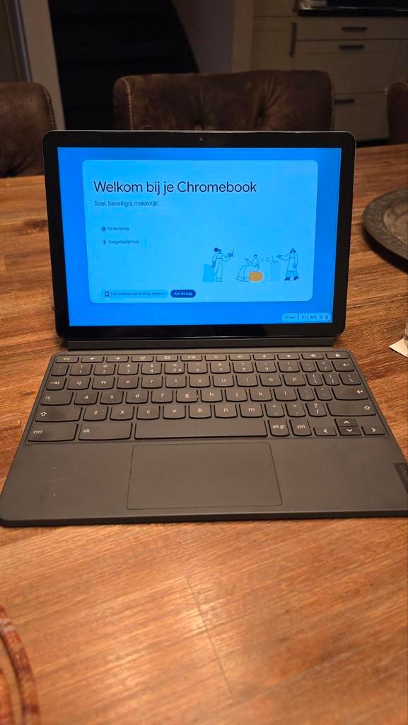 Lenovo IdeaPad Duet Chromebook 64GB, Computers en Software, Chromebooks, Zo goed als nieuw, 10 inch of minder, 4 GB of minder
