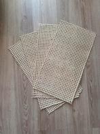 Rattan Webbing 4 panelen/stukken, Ophalen of Verzenden, Zo goed als nieuw