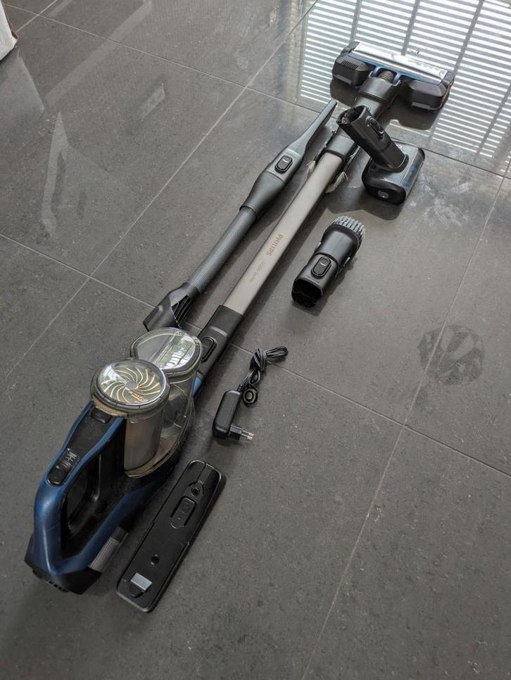 Philips Steelstofzuiger 8000 Series, Witgoed en Apparatuur, Stofzuigers, Gebruikt, Stofzuiger, Reservoir, Ophalen of Verzenden