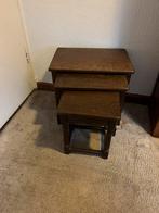 Bij zettafel houten 3 stuks, Antiek en Kunst, Antiek | Meubels | Tafels, Ophalen