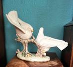 Antiek Biscuit porseleinen beeld duiven, Ophalen of Verzenden