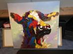 Modern schilderij Koe, Antiek en Kunst, Kunst | Schilderijen | Modern, Ophalen