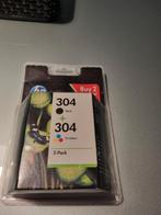 HP 304 Zwart & Kleur Cartridge - Nieuw, Ophalen of Verzenden, Nieuw, Cartridge, HP