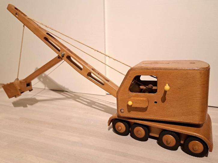 Vintage FWF Dragline van Friedrich Fröbel, Kinderen en Baby's, Speelgoed | Houten speelgoed, Gebruikt, Ophalen