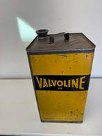 VALVOLINE oud groot olieblik, Verzamelen, Merken en Reclamevoorwerpen, Gebruikt, Nvt, Nvt, Nvt