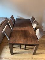 Table and six chairs, Ophalen, Gebruikt, 6 tot 8 stoelen