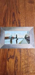 Leeuwarden: Het Nieuwe Kanaal twee botters / 1910, Verzamelen, Ophalen of Verzenden, Voor 1920, Gelopen, Friesland