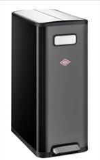 Wesco Big Double zwart, Huis en Inrichting, Woonaccessoires | Prullenbakken, 40 liter of meer, Ophalen, Gebruikt
