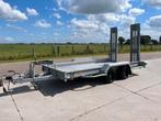 Hapert indigo Machinetransporter 3500kg dieplader, Ophalen, Zo goed als nieuw