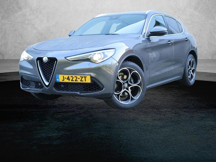 Alfa Romeo Stelvio 2.0 280pk AWD B-Tech | Lederen bekleding, Auto's, Alfa Romeo, Bedrijf, Te koop, Stelvio, ABS, Airbags, Airconditioning