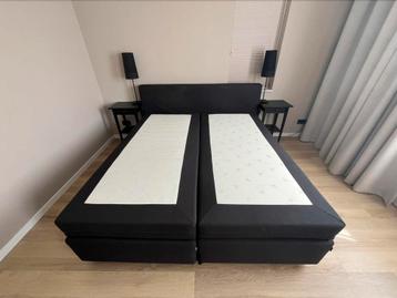 Beter Bed boxspring 180x200cm incl hoofdboard, kleur zwart beschikbaar voor biedingen
