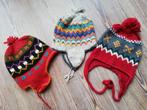 Set van 3 mutsen met oorkleppen. € 5.00 samen, Kinderen en Baby's, Kinderkleding | Mutsen, Sjaals en Handschoenen, Ophalen of Verzenden