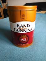Groot Koffie Blik Kanis en Gunnink 2.5 kg, hoogte 32.5 cm., Ophalen, Gebruikt, Koffie, Overige merken