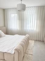 Japandi stijl linnenlook witte inbetweens op maat, C, 200 cm of meer, C, Nieuw
