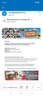 2 Tickets BRICKS OF WONDER EXPO, Tickets en Kaartjes, Twee personen, Ticket of Toegangskaart