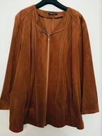 Te koop, Kleding | Dames, Grote Maten, Ophalen of Verzenden, Zo goed als nieuw, Bruin, Jas of Mantel