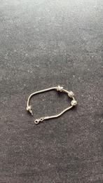 Armbandje zilver met bedels, Sieraden, Tassen en Uiterlijk, Ophalen, Zo goed als nieuw, Zilver