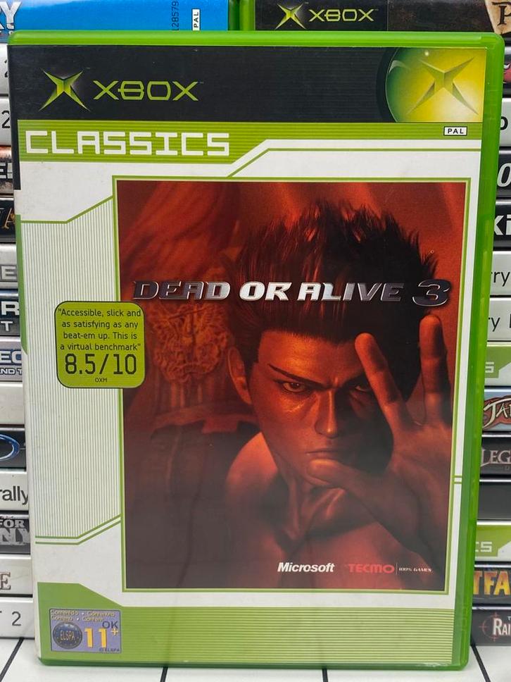 Dead or Alive 3 – OG Xbox Original Classic Game – Compleet, Spelcomputers en Games, Games | Xbox Original, Zo goed als nieuw, Vechten
