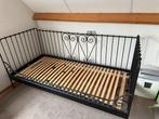 Mooi bed met lattenbodem eventueel met matras., 90 cm, Ophalen of Verzenden, Eenpersoons, Zo goed als nieuw