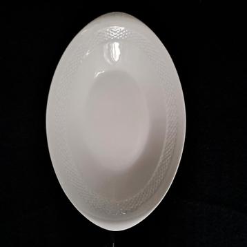 Witte ovalen schaal, broodschaal Hutschenreuther Tradition  beschikbaar voor biedingen