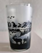 Glas met Herten opdrukken, Verzamelen, Ophalen of Verzenden, Zo goed als nieuw