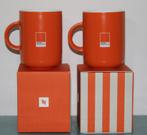 Nespresso bekers (oranje) Pantone (2x), Ophalen, Nieuw, Overige stijlen, Kop(pen) en/of Schotel(s)