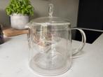 Glazen theepot Rivièra maison, Huis en Inrichting, Keuken | Servies, Ophalen, Overige typen, Overige stijlen, Glas