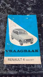 Vraagbaak Renault 4 1969-1977, Ophalen of Verzenden
