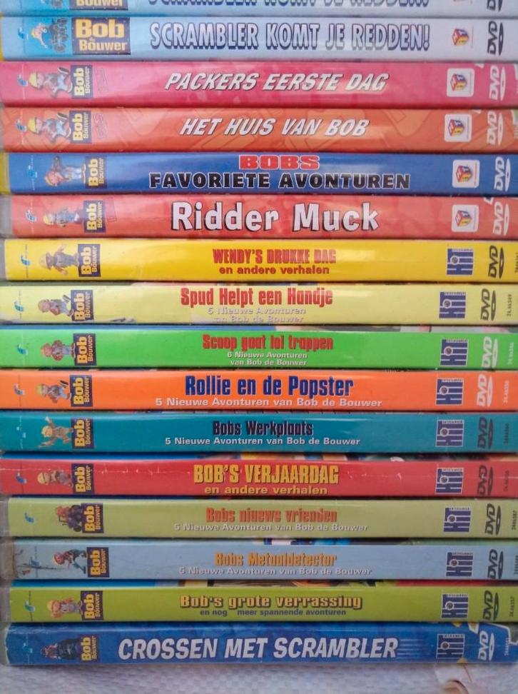 15× stuks DVD's | Bob de Bouwer ( compleet ), Cd's en Dvd's, Dvd's | Kinderen en Jeugd, Gebruikt, Film, Avontuur, Boxset, Alle leeftijden