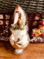 Vintage kerst notenkraker op bal met knijper oude kerst, Antiek en Kunst, Curiosa en Brocante, Ophalen of Verzenden