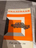 Vraagbaak fiat 1800 2100 2300, Ophalen of Verzenden, Zo goed als nieuw