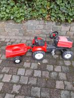 Tractor met aanhanger, Kinderen en Baby's, Speelgoed | Buiten | Skelters, Ophalen, Zo goed als nieuw, Overige merken