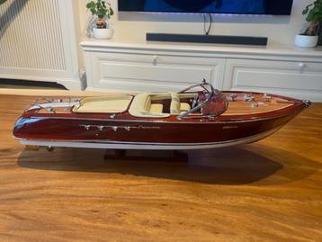 Riva Aquarama schaalmodel 1:12 67 CM hout beschikbaar voor biedingen