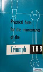 Handboek Triumph TR3A 501528/3, Ophalen of Verzenden