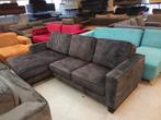 Velvet velours hoekbank 250x150cm nu €299,-