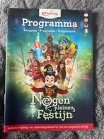 Efteling Programma Boekje Negen Pleinen Festijn 2019, Ophalen of Verzenden, Zo goed als nieuw, Overige typen