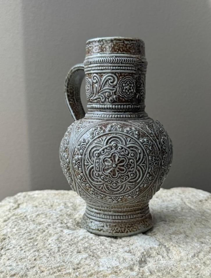 Steengoed kruik naar Middeleeuws voorbeeld, Antiek en Kunst, Antiek | Keramiek en Aardewerk, Ophalen of Verzenden