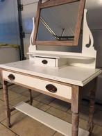 kaptafel toilettafel Smink tafel spiegeltafel, Ophalen, Gebruikt